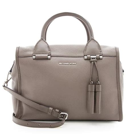 michael kors geneva large satchel|Michael Kors Geneva Large Leather Satchel, 30F6STXS1L (Cinder).